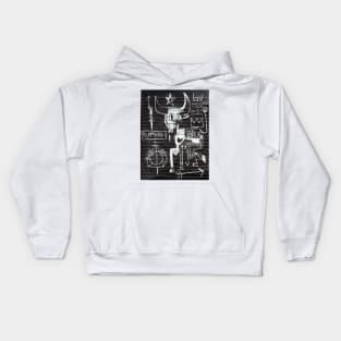 Flattery WHT Kids Hoodie